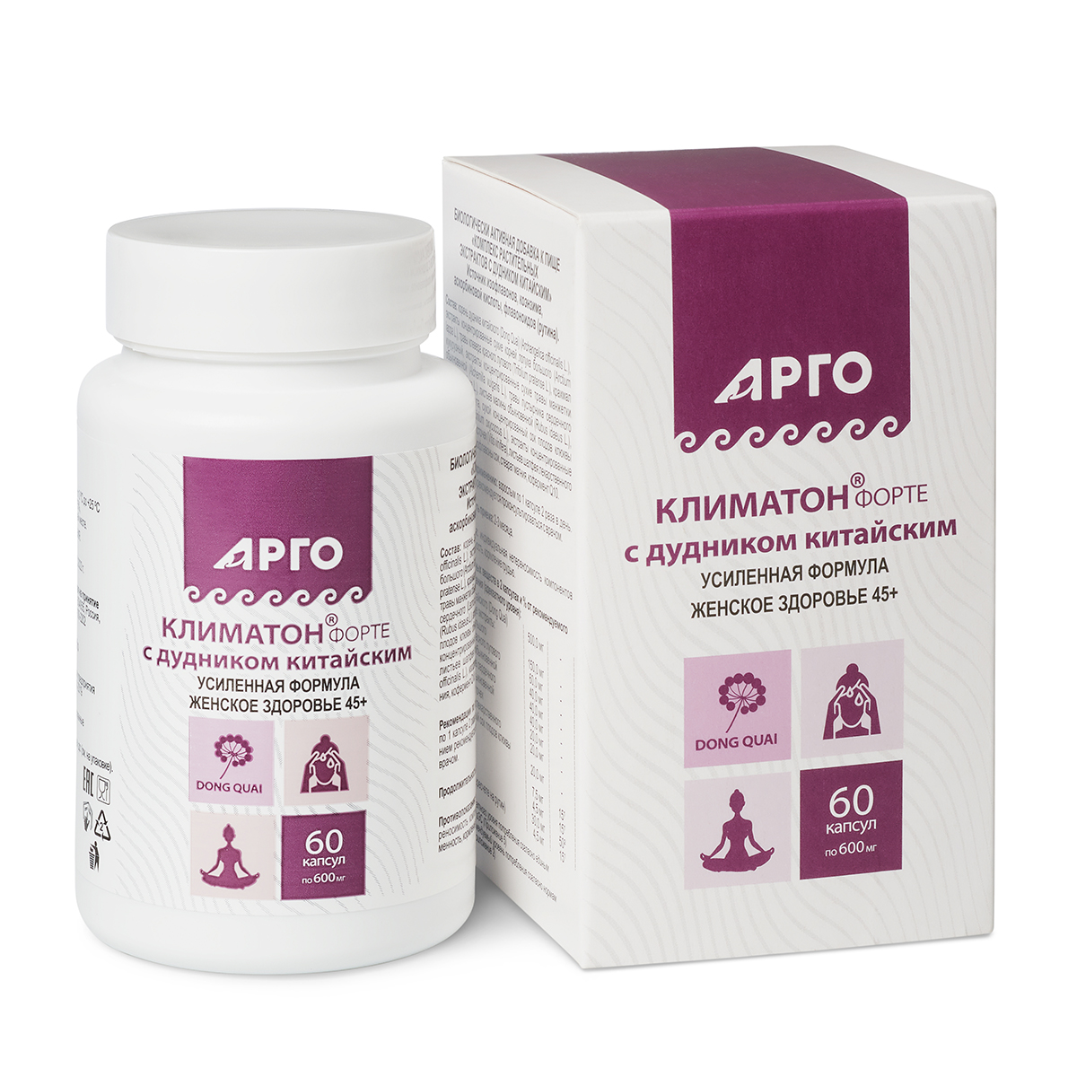 Климатон форте с дудником китайским, капсулы, 60 шт