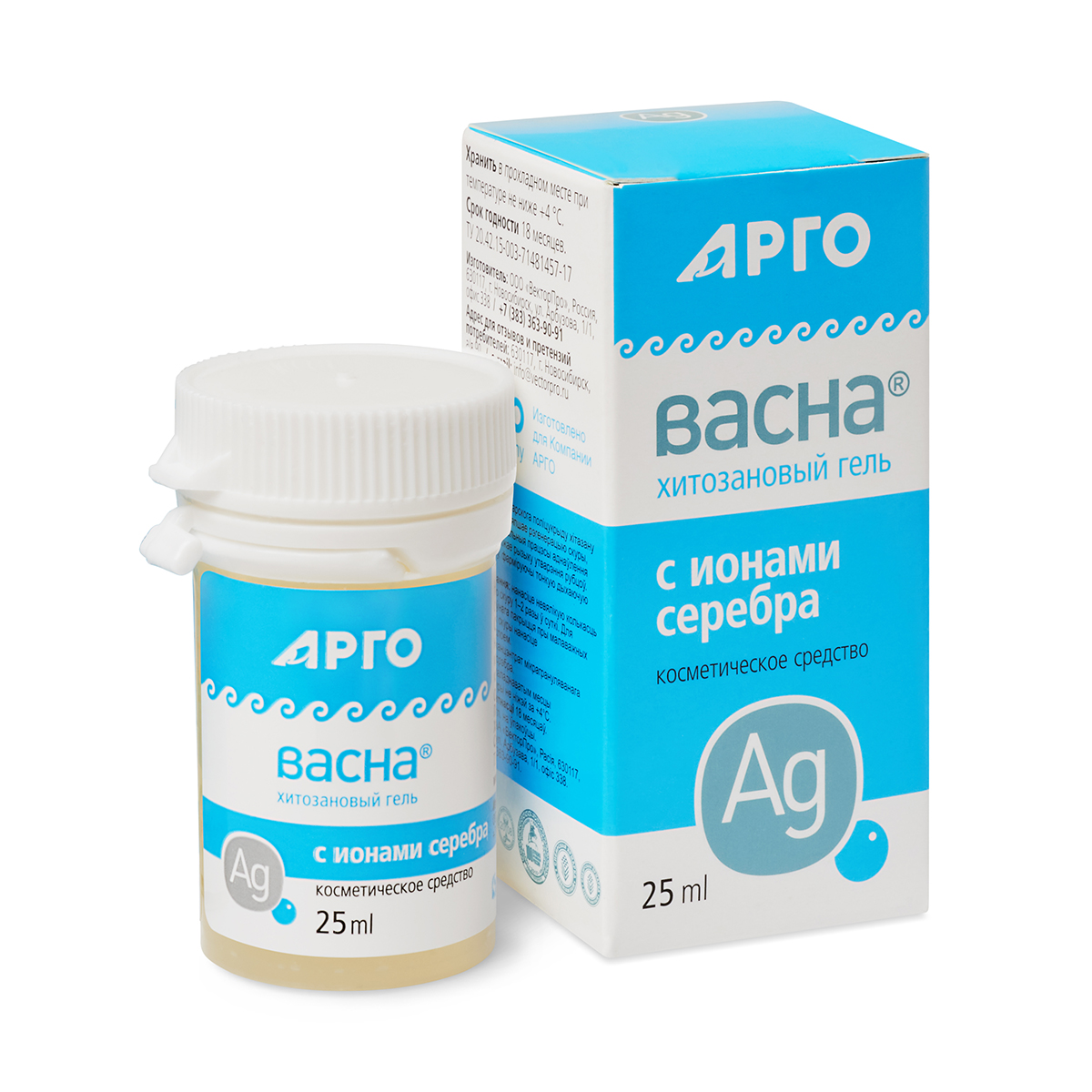 Гель «АргоВасна», 25 г