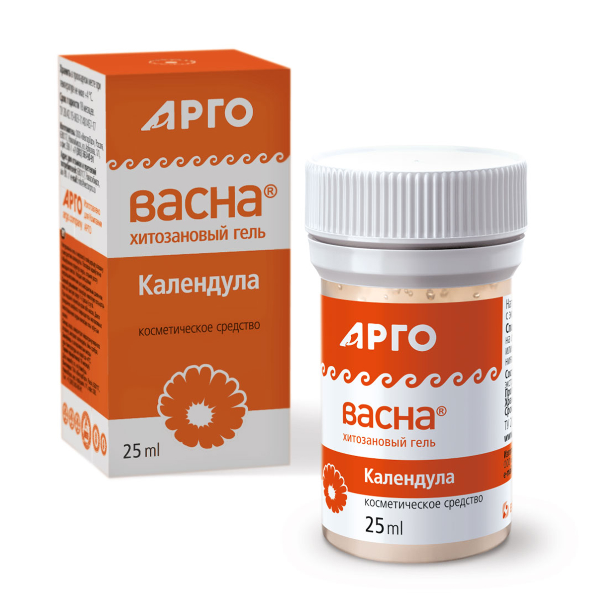 Гель «АргоВасна Календула», 25 г