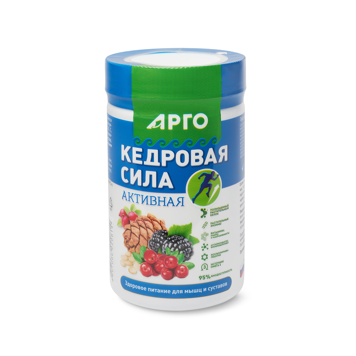 Продукт белково-витаминный «Кедровая сила — Активная», 237 г