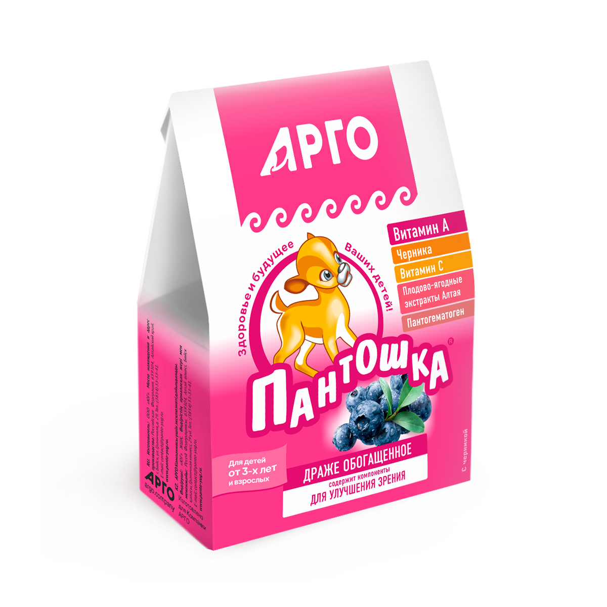 Драже «Пантошка-A», 80 г